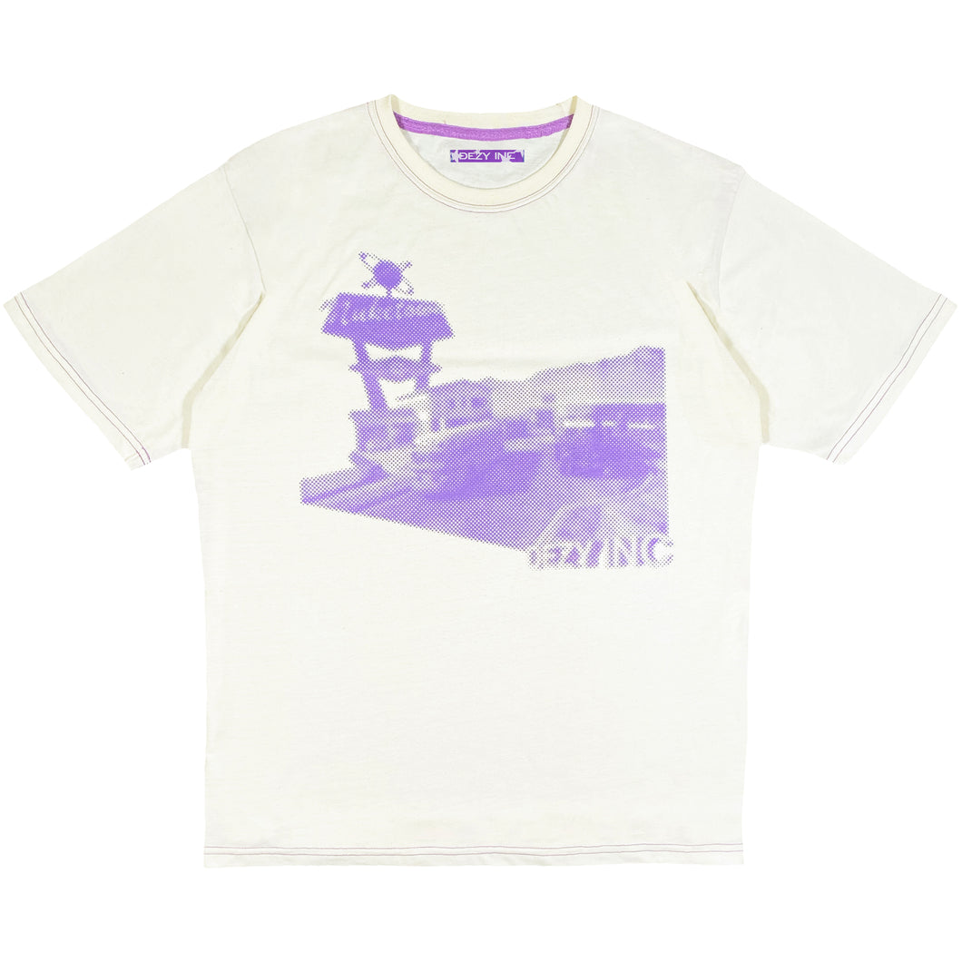 'POSTCARD' TEE AMETHYST